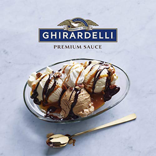 Ghirardelli Sauce 5 Flavor Variety Pack - Ghirardelli Caramel Sauce, Black Label Chocolate, Sea Salt Caramel, Vanilla & White Chocolate Syrup with Burlap Gift Sack by Stuff Your Sack - Image 6