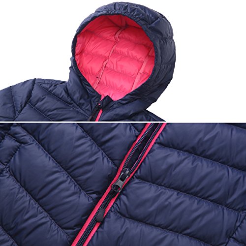 Image of Rokka&Rolla Girls' Ultra Lightweight Packable Down Puffer Jacket Coat