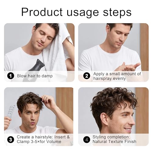Peine para cabello con dientes anchos para volumen miniatura 3