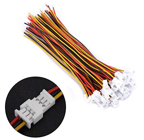 20 Paia di Cavi Connettore Maschio e Femmina JST