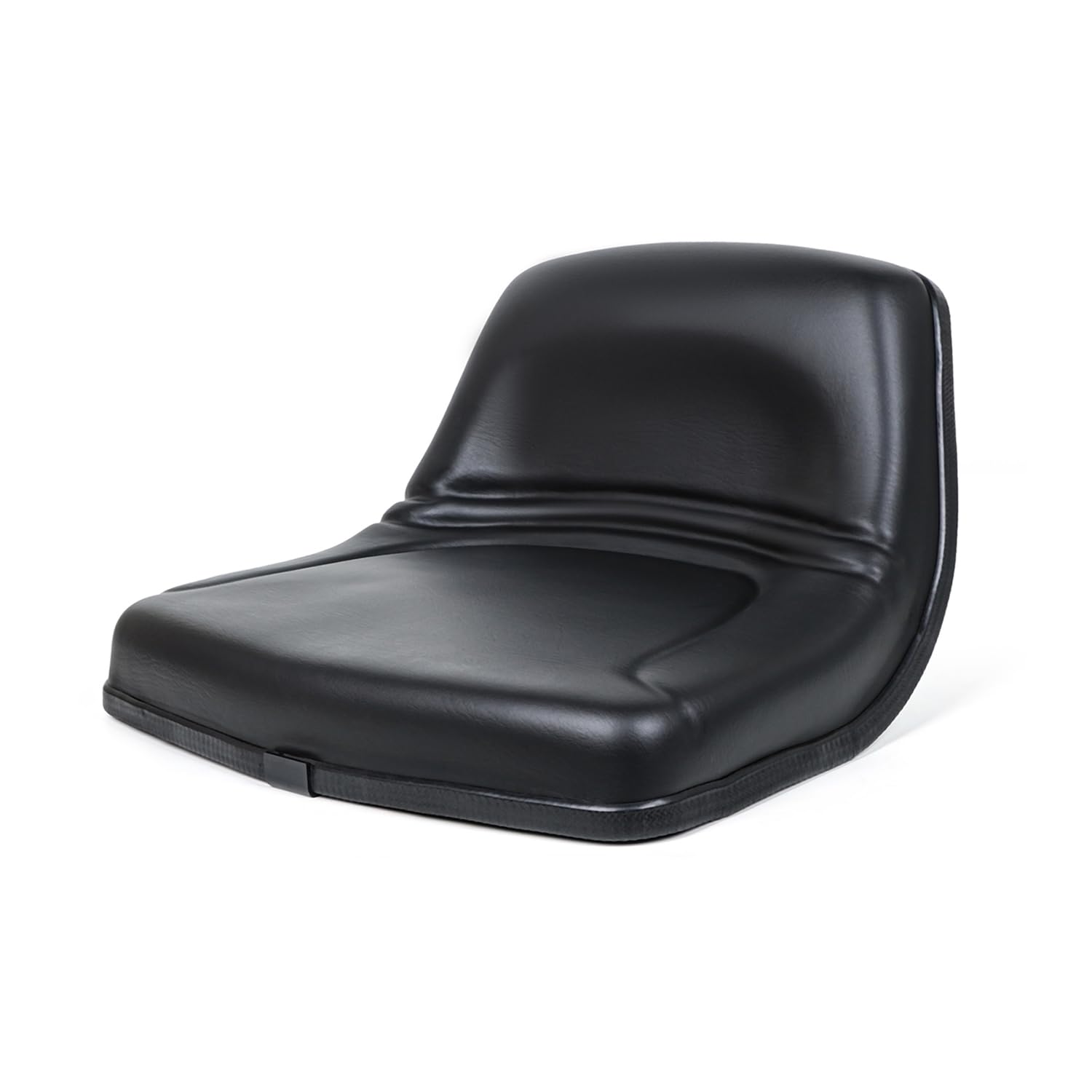 Asiento universal para carretilla elevadora con microinterruptor, asiento de tractor resistente, respaldo fijo de PVC impermeable para minicargadora, excavadora, topadora, cortacésped