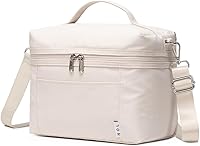 Vista 53 de NOL Natural Organic Lifestyle Bolsas de almuerzo aisladas para mujeres Bolsa refrigeradora Nailon ligero impermeable Lonchera para el trabajo