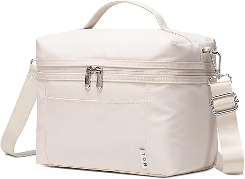 Miniatura 56 de NOL Natural Organic Lifestyle - Bolsas de almuerzo aisladas para mujer, bolsa tipo nevera ligera de nylon impermeable para el trabajo Verde(Amy