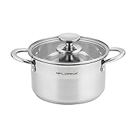 FLORINA Pentola Induzione in Acciaio Inox (2,5 l)