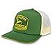 John Deere Embroidered Logo Mesh Back Foam Trucker Hat One-Size