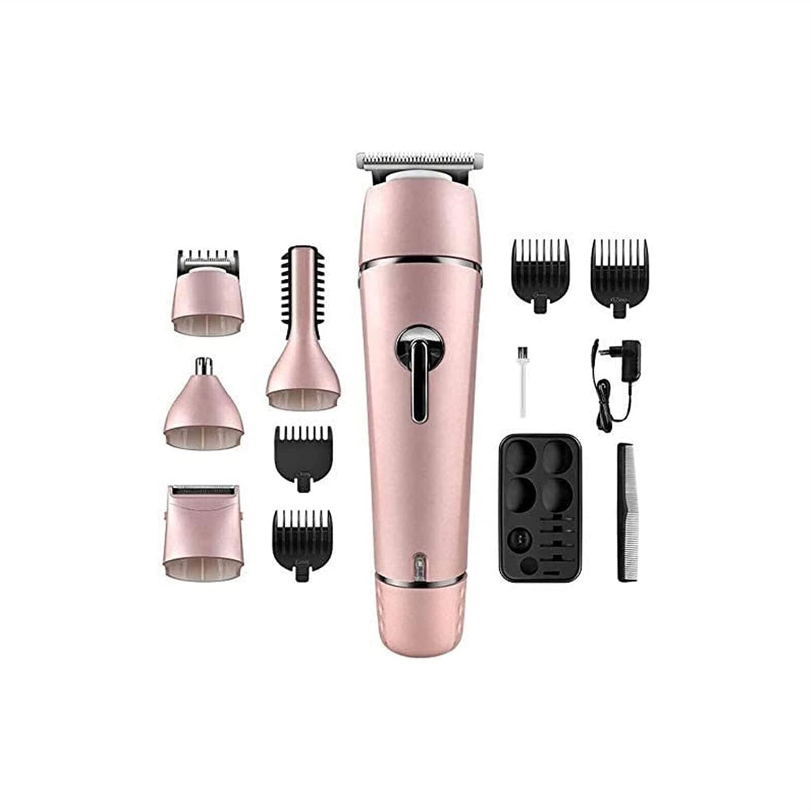 GeRRiT Hair Clippers for Men 5-in-1 Beard Trimmer Ear and Nose Trimmer Body Groomer Detail Trimmer Cordless Rechargeable