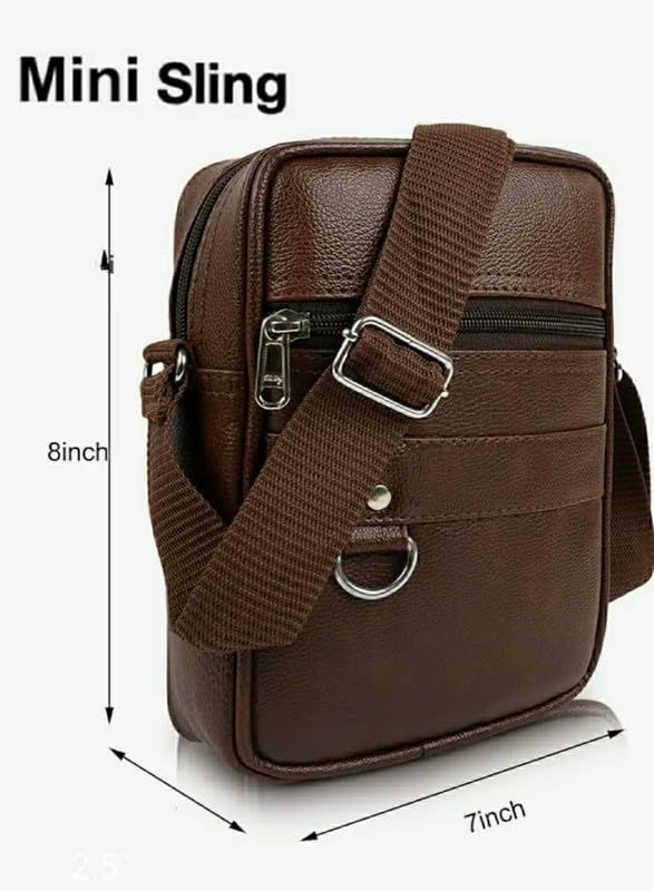 Image of SVELTE Stylish Men's Handbag Collection | Perfectly Designed Men's Sling Bags for Everyday Use, Travel, Office & Casual Style with Comfort | Durability & Modern Fashion Appeal
