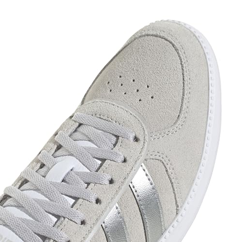 Image of adidas Womens Breaknet Sleek Sneakers Shoes Casual - Brown