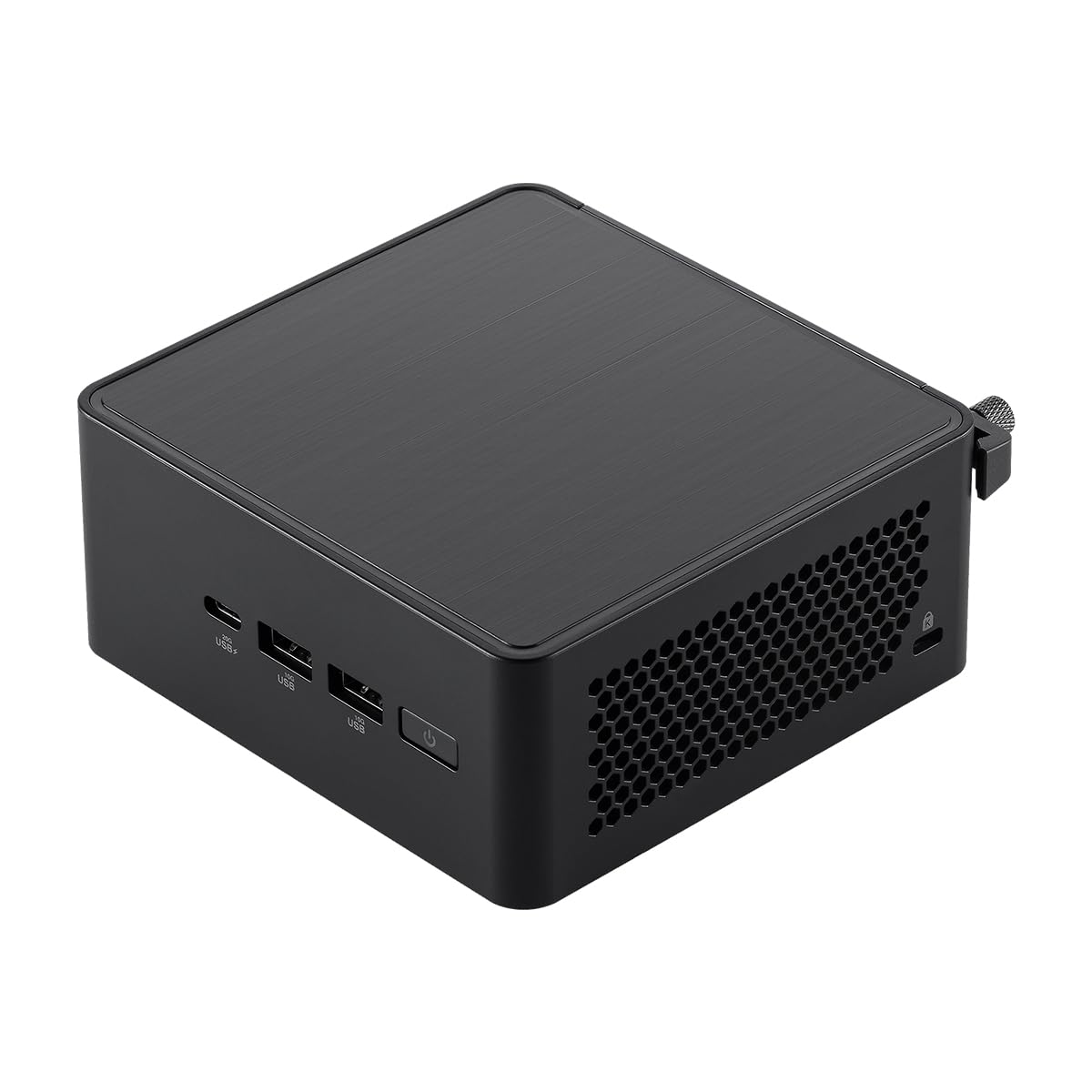 Mini PC NUC14 Pro con Intel Core Ultra 5 125H, grafica Intel Arc, supporta fino a 96 GB di RAM DDR5, Dual Thunderbolt 4, display Quad 4K, 2.5G LAN, WiFi6E (alto, Barebone)