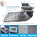 Toddler Airplane Bed with Kids Travel Tray,Airplane Bed for Toddler Airplane Seat Extender for Kids, Airplane Travel Essentials Kids,Airplane Tray Cover with Pockets (Kids Airplane Bed)