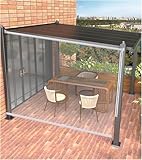 Tende avvolgibili trasparenti impermeabili, tende a rullo in PVC trasparente, for giardino...
