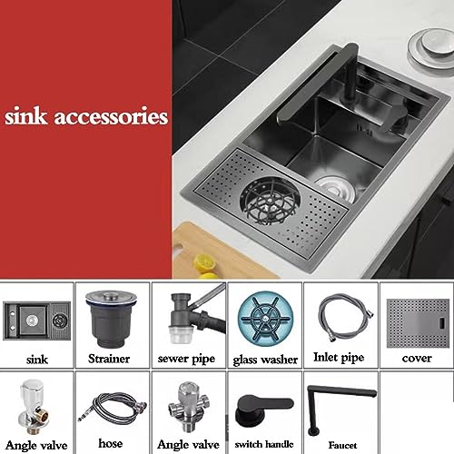 Évier dissimulé avec robinet de levage pour maximiser les petits espaces - 3