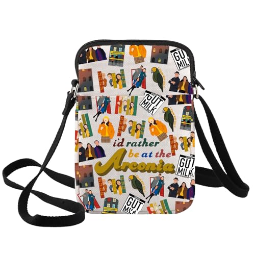 BWWKTOP Murders Building Crossbody Bag Arconia & Mabel Fans Gift Oliver & Charles Shoulder Bag Only Murders Merch (Arconi-XK B)