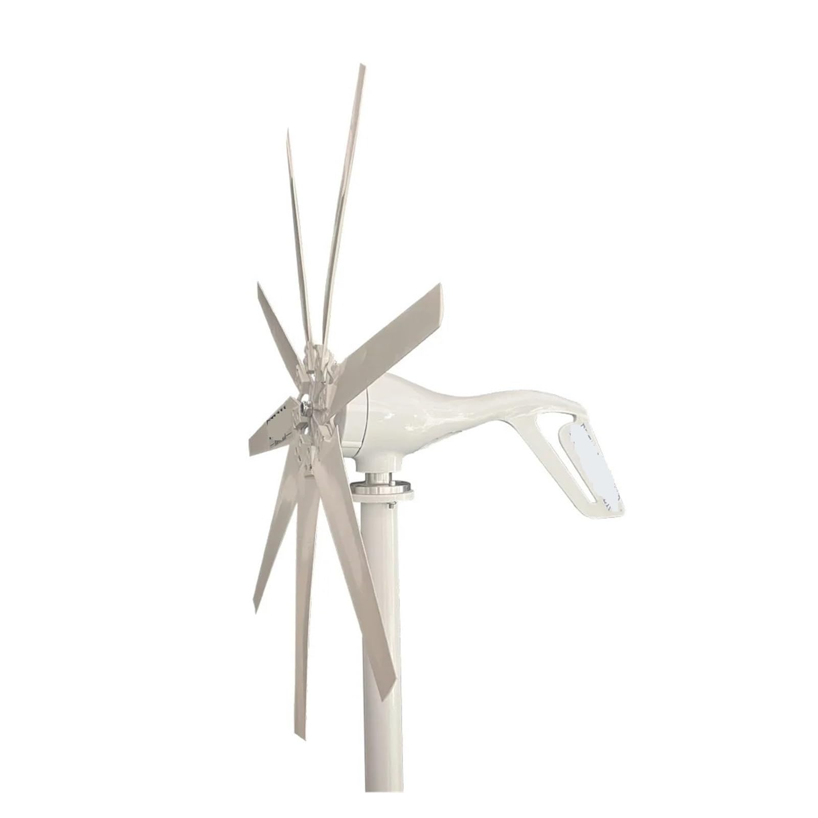 Gqnblvhzupdm 8 Blades Vertical Wind Turbine 2000W 48V Wind Turbine With Small For Home Use Low Noise High Efficiency(48V)