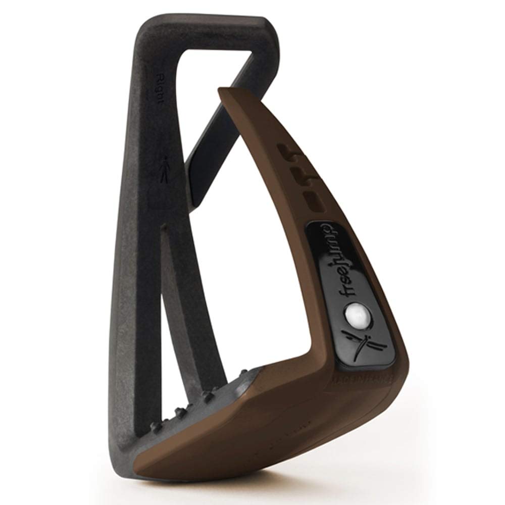Freejump Soft Up Lite Stirrups Chocolate