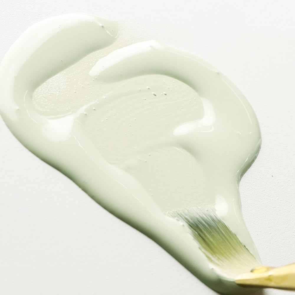 GOLDEN High Flow Acrylics, Titan Green Pale, 16 fl. oz. Bottle, Professional Acrylic Paint, Semi-Opaque