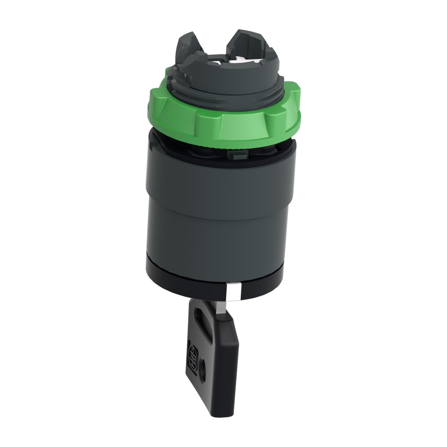 Schneider Electric - Harmony XB5 - tête bouton tournant à clé 455 - Ø22-3 pos rap C - retr C - ZB5AG7