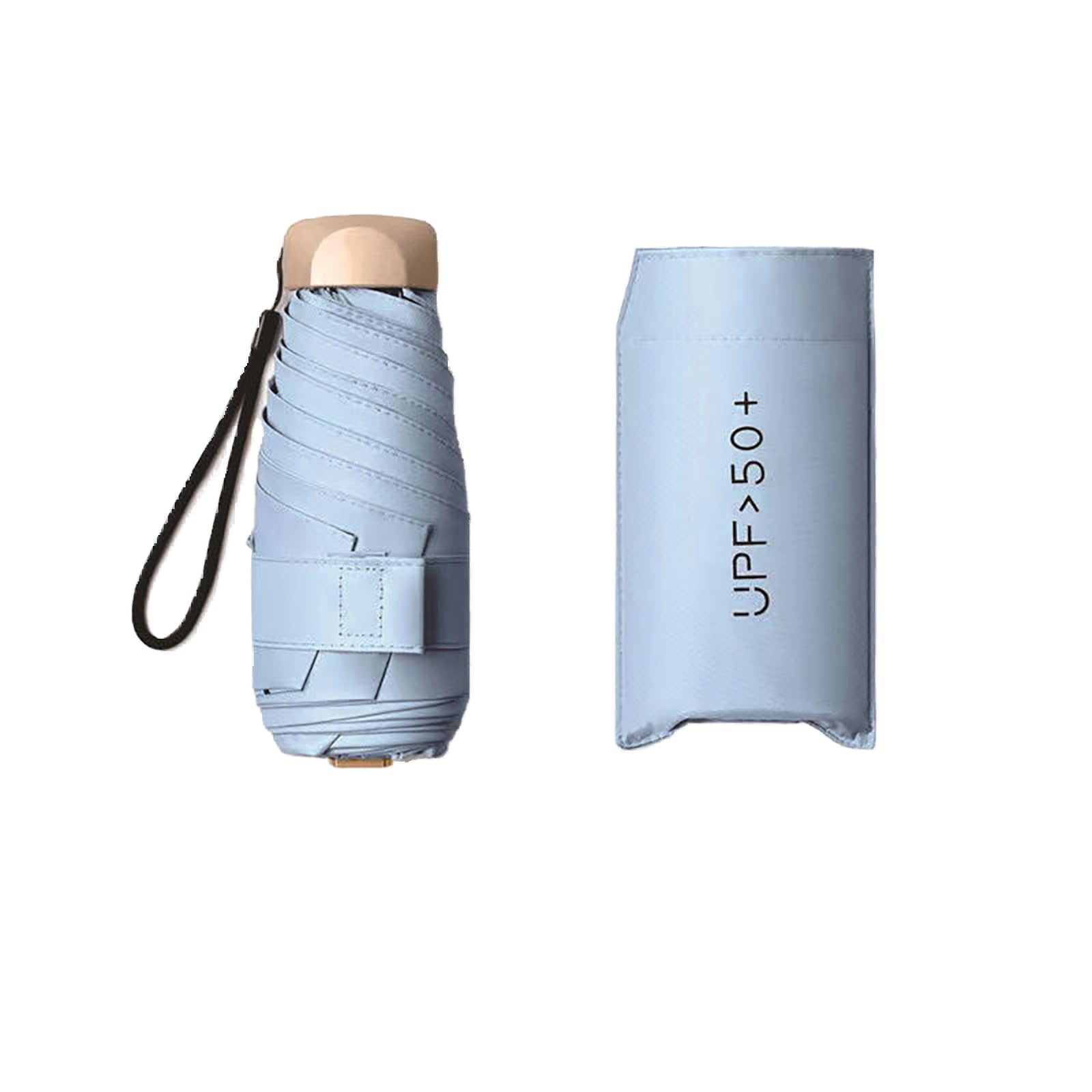 Mini Parasol Pliable Portable Ikappy - Parapluie De Poche Compact Léger Pour Voyage Et Pluie
