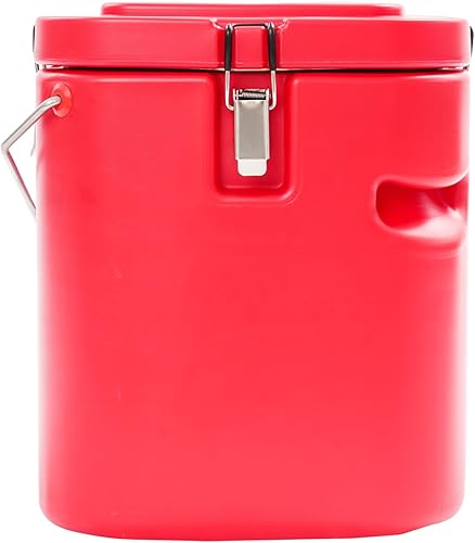Miniatura 3 de Recipiente de sopa aislado de 20 L5.28 galones con asa, calentador de alimentos calientes o fríos, caja caliente para catering, tarro enfriador de