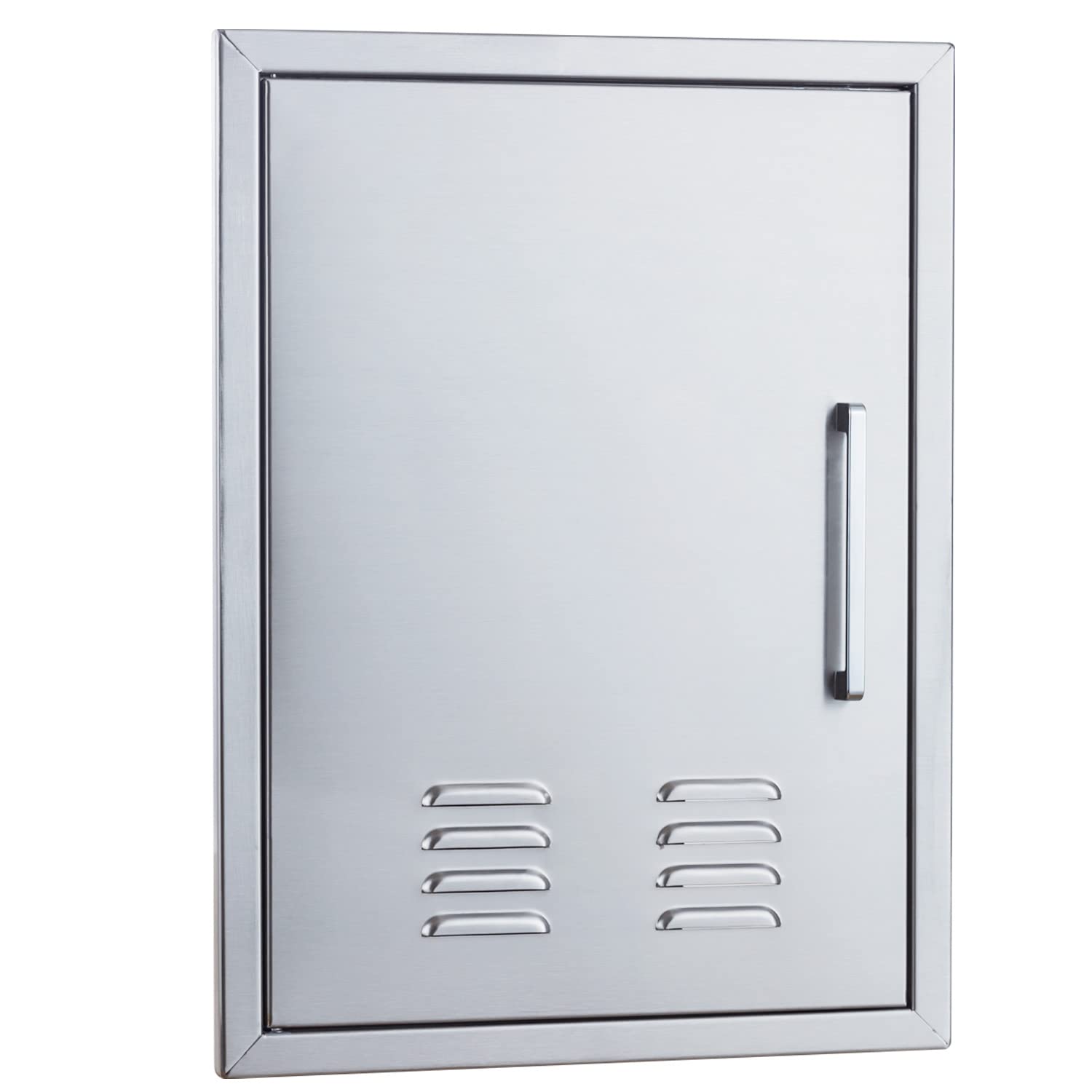 VEVORbrand Outdoor Kitchen Door 33W X 23H Inch, 304 Stainless Steel Double Bbq Access Door Bbq Island Door For Outdoor Kitchen