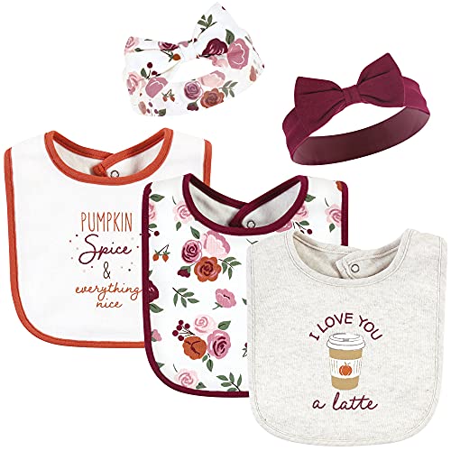Image of Hudson Baby Unisex Baby Bandana Bibs and Headbands