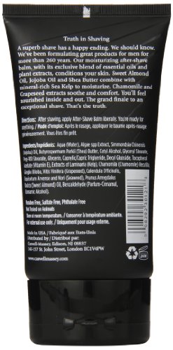 Caswell-Massey Men's Almond After Shave Balm, For Beard, Soothing Aftershave With Sweet Almond Oil, Jojoba Oil & Shea… - Image 3