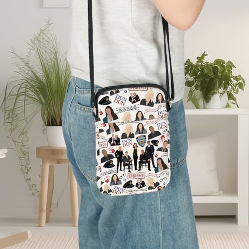 LEVLO Robert Goren Crossbody Bag Olivia Benson Fans Gift Alexandra Eames Shoulder Bag Law Detective Merch 7