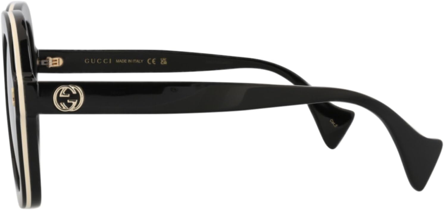Gucci Round-Frame Acetate Sunglasses
