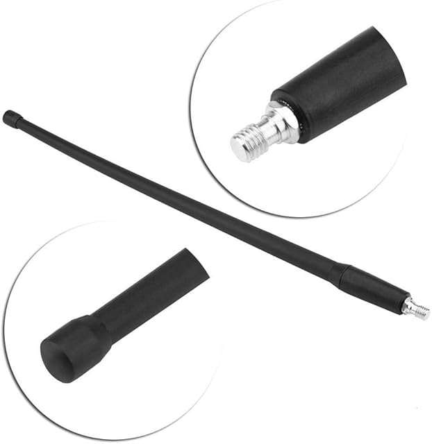 Car Aerial Delaman 13 inch Antenna Aerial Car Replacement for Jeep Wrangler JK JKU JL 2008-2017