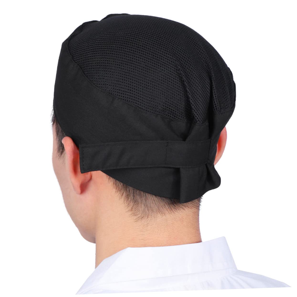 Sombrero De Cocinero Sombrero Transpirable Sombreros Trabajo De Cocinero Gorro Cocinero Gorro Chef Sombrero De Cocina Sombrero De Trabajo Ropa De Algodón Black
