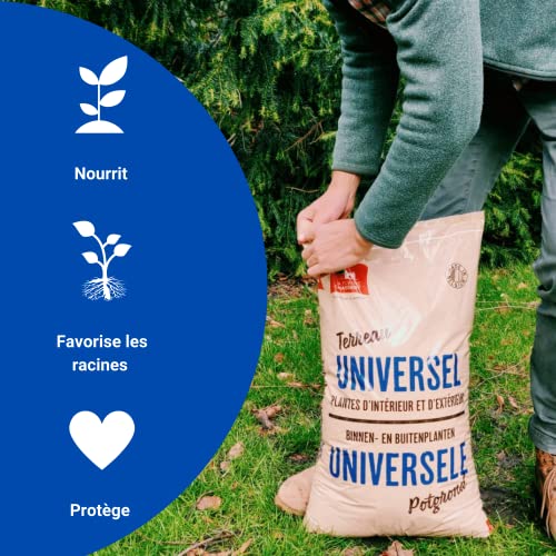 La Plaine Chassart - Universele Potgrond 20L - Oppotten van alle Soorten Binnen en Buitenplanten - Aarde voor Tuin… - Image 5