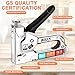 Staple Gun with Remover - 3 in 1 Heavy Duty Staple Nail Steel Gun Kit with 3000 Staples, Upholstery Stapler for Fixing Material, Decoration, Carpentry, Furniture, Doors and Windows