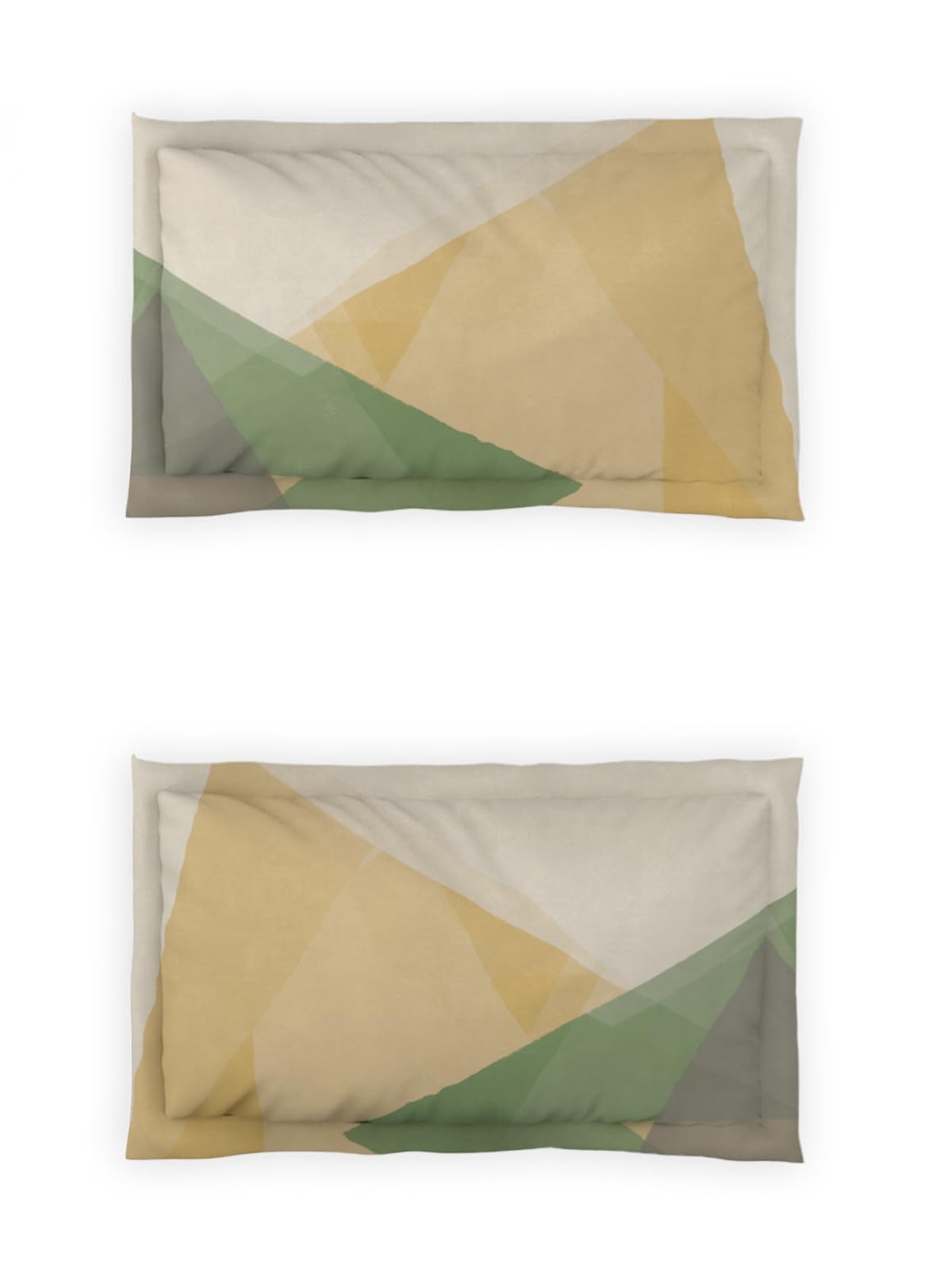 DDECOR Live beautiful Cotton Queen Bed Sheet Set with 2 Pillow Covers (229 CM X 274 CM, Green) Digital Print Contemporary 145TC GSM 2