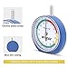 WNCGC Tire Tread Depth Gauge, Dial Type Tire Depth Gauge with Color Coded Professional for Motorcycle, Car,Truck or Bus