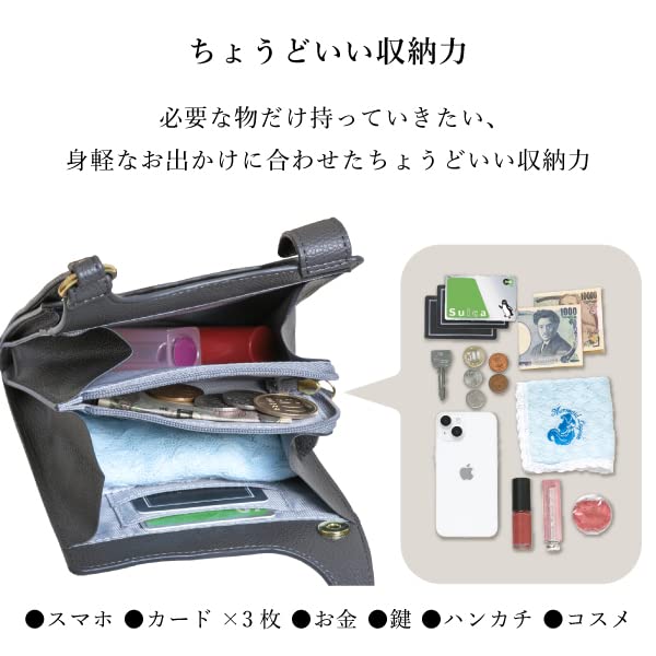 Amazon.co.jp: ナチュラルデザイン La glace ショルダーストラップ付き 