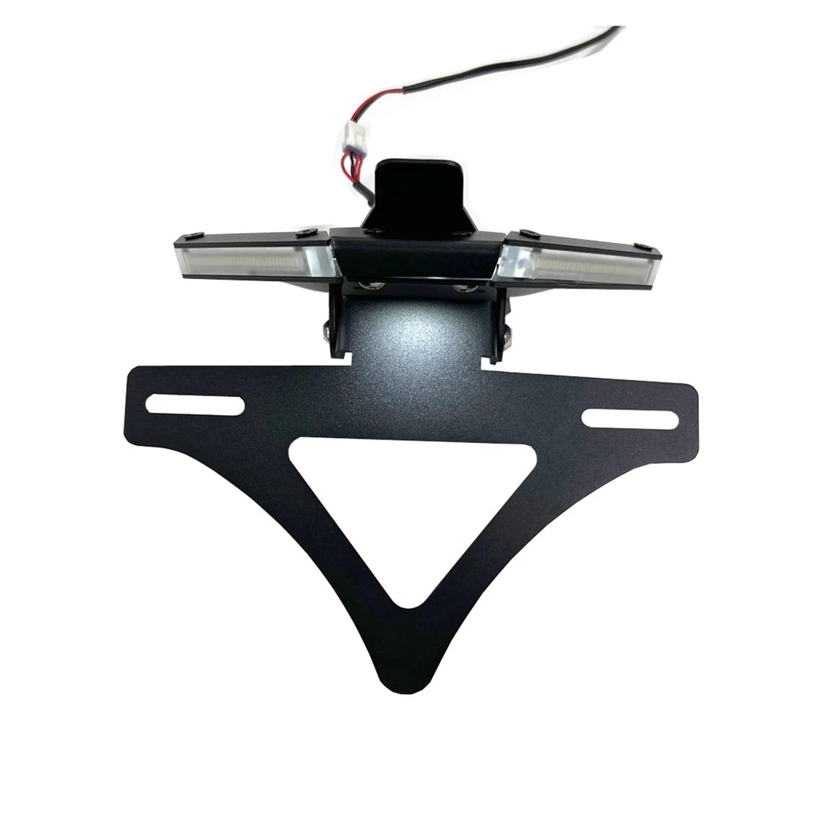 Soporte de Placa de matrícula de Montaje Central para Motocicleta Piezas de para Moto para Panigale V4 V4S 2018-2024 Portamatrículas para Giro para señal portamatrículas Integrado