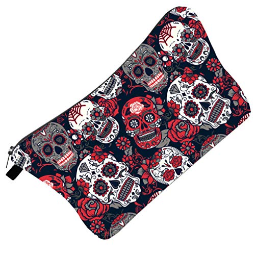 FRCOLOR 1 Pc Halloween Saco de CosmÃ©ticos Saco de Maquiagem Mini Viagem Saco de CosmÃ©ticos Saco de