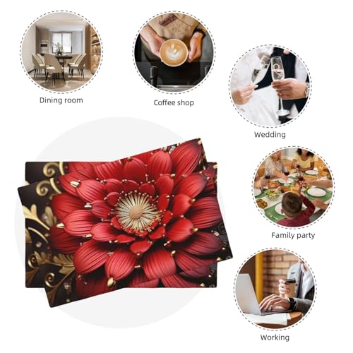Sets de table lavables pour protéger la table des plats chauds et taches