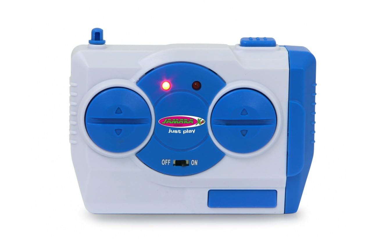 JAMARA 410110 - RC Water Animals kaczka 2,4 GHz - z funkcją bezpieczeństwa śruby okrętowe obracają się tylko w wodzie, 2 silniki napędowe, łatwe sterowanie, kolor żółty