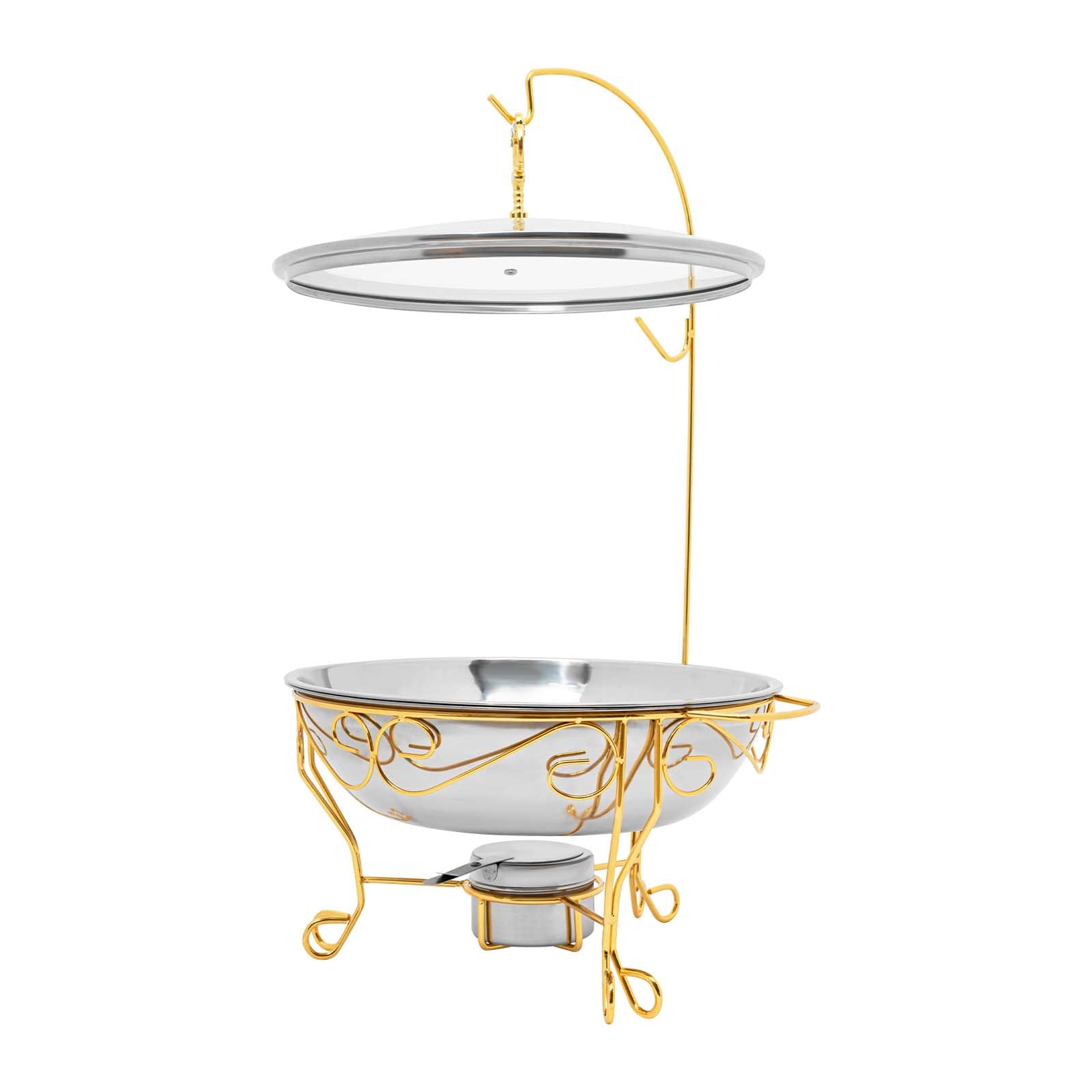 Serbatoio da 6 l, in acciaio inox, per alimenti, per case, cucine, ristoranti, catering, buffet