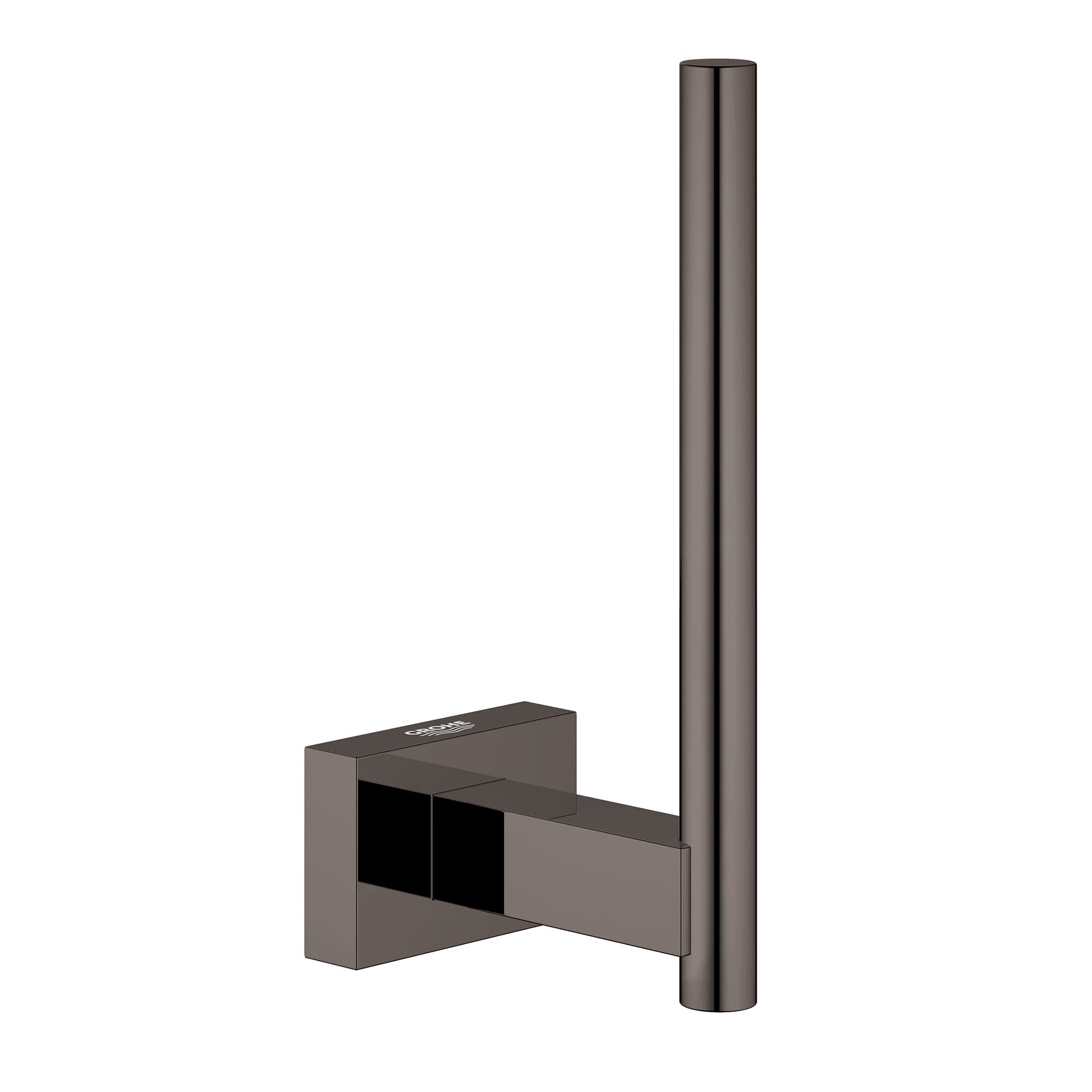 Grohe 40623001 Essentials Cube Spare Toilet Paper Holder, Starlight Chrome — Amazon image 7