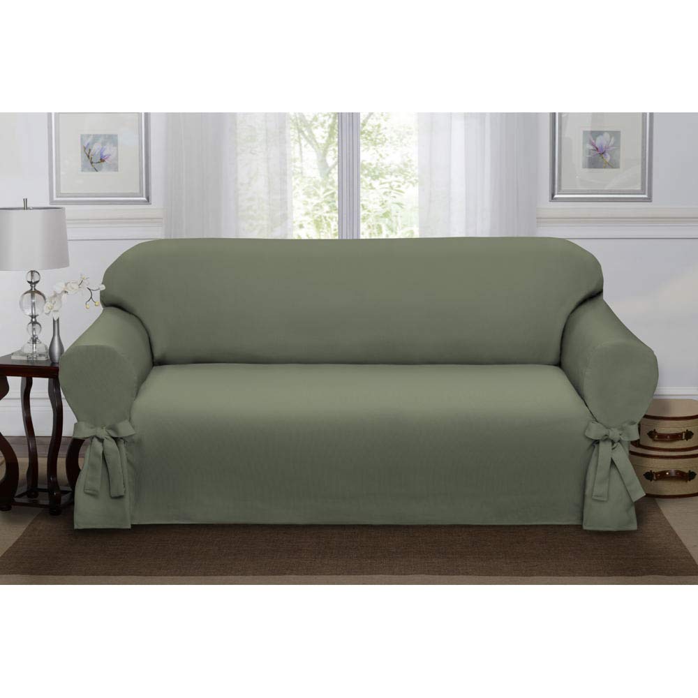Madison Lucerne Sofa Slipcover, Loden