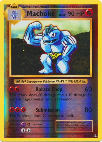 Amazon.com: Pokemon - Machoke (58/108) - XY Evolutions