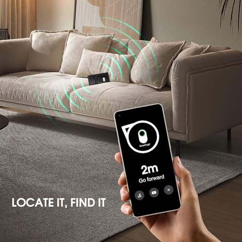 GAOCHALE Slim Wallet for Samsung Smarttag2 Front Pocket Minimalist Leather Wallet Compatible with Samsung Tag RFID Blocking Card Holder(Carbon)2