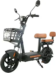 Bicicleta Elétrica Scooter Autopropelida com Alarme 500W 48V MD-10 Midori