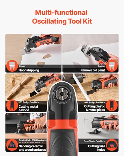 VEVOR Oscillating Multi Tool Corded Kit