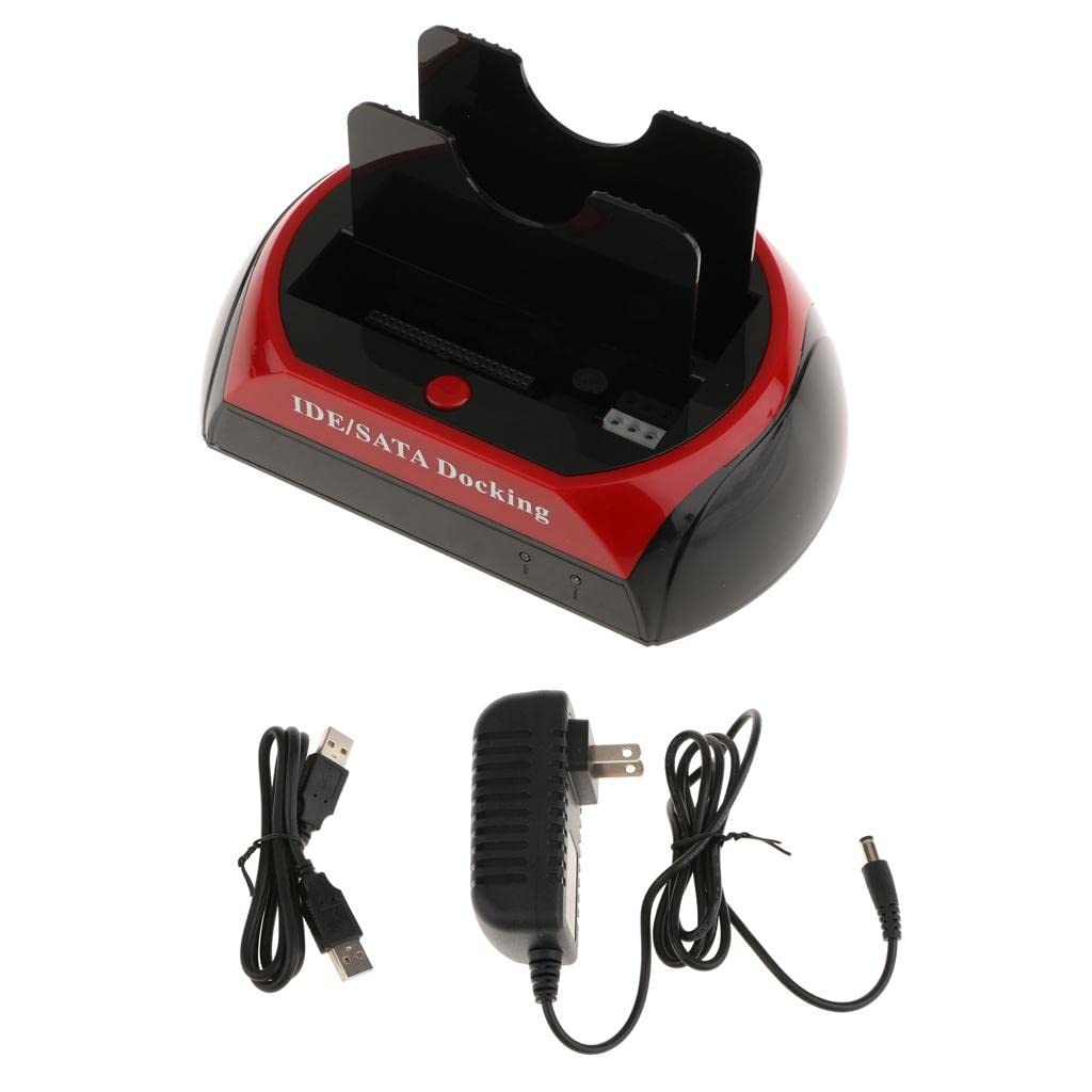 Enakshi® 2.5" 3.5"IDE SATA Dual HDD Drive Base Clone Holder Dock Docking Station|Computers/Tablets & Networking | Drives, Storage & Blank Media | Drive Enclosures & Docks-image-47