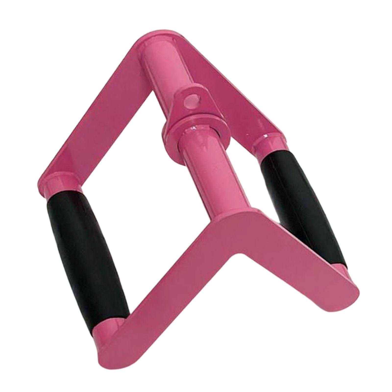 V Bar Cable Attachment Handle - Double D Row Handle for Pulley System (7.1x5.9 inch)
