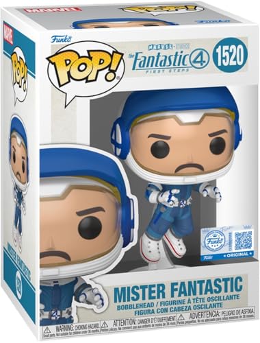 Funko Figura de Funko Pop Fantastic Four Mr Fantastic Astronaut Ver. Figura,...