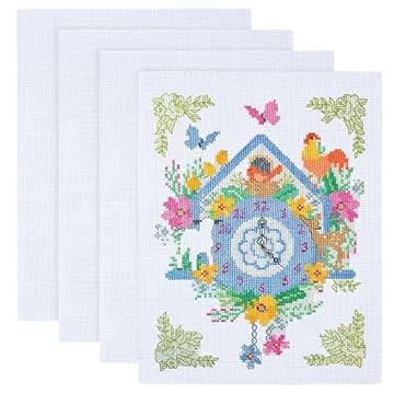 fabric for cross stitch embroidery